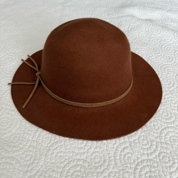Frye Brown Wool Hat size S/M - Picture 3 of 8